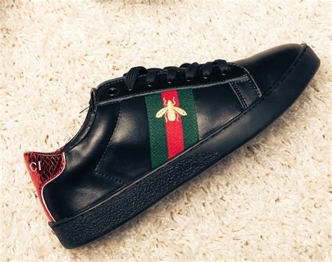 black gucci shoes replica|how to authenticate gucci shoes.